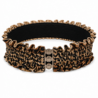 Brâu damă elastic cu print animalier