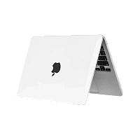 Husă pentru laptop Tech Protect Smartshell Macbook Air 13 (2022), 13.6", Policarbonat, Crystal Clear