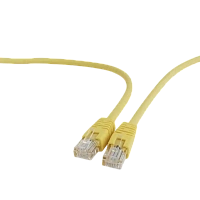 Patch cord Cablexpert PP12-0.5M/Y, CAT5e UTP, 0,5m, Galben