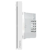 Întrerupător inteligent AQARA Smart Wall Switch H1, Alb