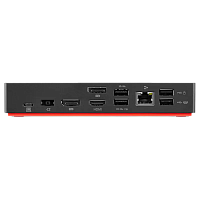 Stație Docking Lenovo 40AF0135EU, Negru