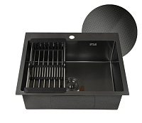Chiuveta Inox Nano PVD 6045 (negru)