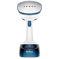 Aparat de călcat vertical cu aburi Tefal DT7130E1, Albastru | Alb