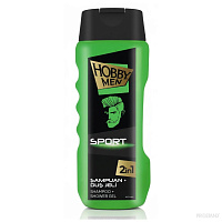 Hobby Șampon + Gel de duș  MEN 2 in 1 400ml Sport /FT587400N