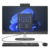 Computer All-in-One HP ProOne 240 G10, 24", Intel Core Ultra 7 155U, 16GB/512GB, Windows 11 Pro, Negru