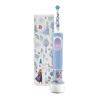 Periuță de dinți electrică Braun Oral-B Vitality PRO Kids Frozen, Albastru deschis