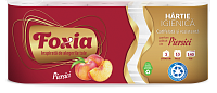 Foxia Redivivus Hirtie Igienica Parfum de Piersici 3 straturi, 140 foi, 10 role