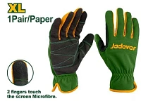 Mănuși de mecanic cu funcție Touch-screen (2 degete) XL Jadever JDMG1E02