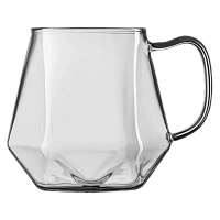 Set de pahare Ardesto AR2630GR, 300 ml, 2 buc, Transparent