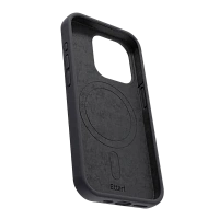 Husă Etteri Silicone Mag case pentru iPhone 16 Pro, Negru