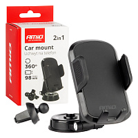 04138 Suport de telefon rotativ p-u grila de aerisire a bordului, 360В°, 2 in1