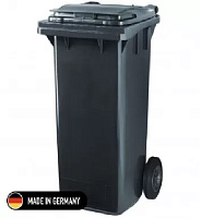 Tomberon din plastic 120 L (negru) Germania