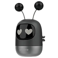 Aromatizator auto Proove Emoji Robot Lovely, Negru