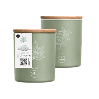 Aroma Home Lumanare cu Seminte si Aroma de Bazilic 150g