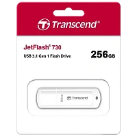 Memorie USB Transcend JetFlash 730, 256GB, Alb