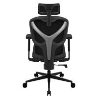 Scaun de birou ThunderX3 YTC Loft, Textil, Gri inchis
