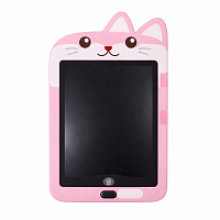 Tableta LCD scris si desen pentru copii, animalute haioase, ecran 8.5 inch, tableta magica educativa, writing tablet reutilizabila, jucarie interactiva copii, stylus inclus, stergere rapida, anti hartie, cadou copii 3+ ani