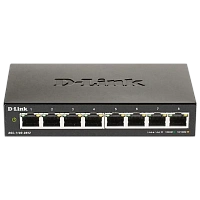 Switch de rețea D-Link DGS-1100-08V2/A1A, 8x 10/100/1000 Mbps