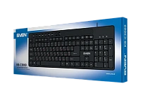 Tastatură SVEN KB-C3060, Cu fir, Negru