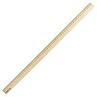 Rigla lemn 50cm