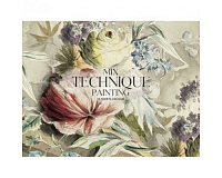 Album desen tehnici mixte A4 MUSE floral 240g, 15 file, bloc desen premium