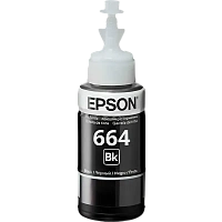 Recipient de cerneală Epson T664, 70ml, Negru