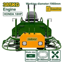 Mașină dublă de șlefuit beton pe benzină 385 kg Honda GX690 JDQMD1A36 Jadever