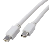 Cablu Video APC Electronic AP531037, MiniDP (M) - miniDP (M), 0,45m, Alb