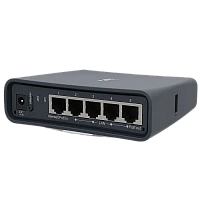 Router fără fir MikroTik hAP AC Lite Tower, Negru