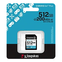 Card de Memorie Kingston Canvas Go! Plus, 512GB (SDG4/512GB)