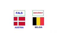 UE-10 Joc cu jetoane Uniunea Europeană. Ţări şi drapele. Adevărat sau fals. (6+)