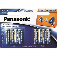 Baterii Panasonic LR03EGE, AAA, 8buc.