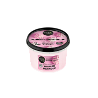 Organic Shop Sufleu de corp hrănitor cu bezea bătută, căpșuni și nucă de cocos, 250 ml