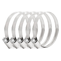 04589 Clema cu surub 5pcs. 50-70mm/9mm W2 metal