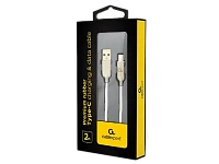 Cablu încărcare și sincronizare Cablexpert CC-USB2R-AMCM-2M-W, USB Type-A/USB Type-C, 2m, Alb