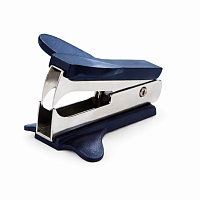 Decapsator cu fixator Norma, metalic, extractor capse, accesorii birou, pentru indepartare rapida capse, culoare albastru