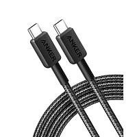 Cablu de încărcare și date Anker A81H5G11, USB Type-C/USB Type-C, 0,9m, Negru