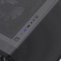 Carcasă PC Gamemax Starlight 2 AB, Midi-Tower, Fără PSU, Negru
