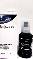 Cerneală Epson Premium compatibilă Pigment T06C14A Black EcoTank 112 for Epson L6460/15150 (127 ml)
