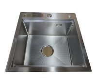 Chiuveta Inox PVD 4545 (gri)