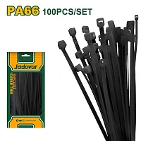 Coliere de cablu din nailon 100x2.5 mm negru (100 buc) Jadever