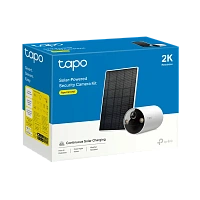 Camera de supraveghere Smart + Panou solar TP-LINK TAPO C410 KIT, Alb