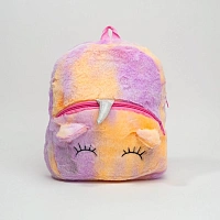 Rucsac blană mix Unicorn