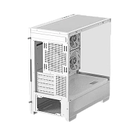 Carcasă PC Deepcool CG380 3F WH, Mini-Tower, Fără PSU, Alb