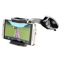 Suport Auto Cellularline Hug Flexi - Universal, Negru