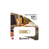 Memorie USB Kingston DataTraveler SE9 G3, 512GB, Auriu