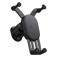 Suport Auto Baseus Stable Gravitational Pro — Încărcare Wireless 15W (grilă ventilație)