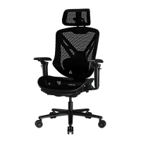 Scaun Gaming Cougar Speeder, Plasă Respirabilă, Negru
