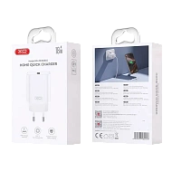 Încărcător XO CE33, 18W, Alb