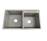Chiuveta Inox Nano PVD 7541 (gri)